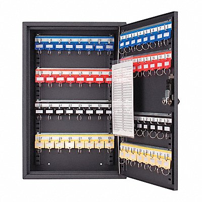 BARSKA CB13264 Key Cabinet Wall Mount 64 Key Cap.