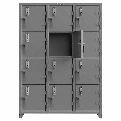 STRONG HOLD 46612D184TEKL Locker Assembled 54 W 18 D 75 H