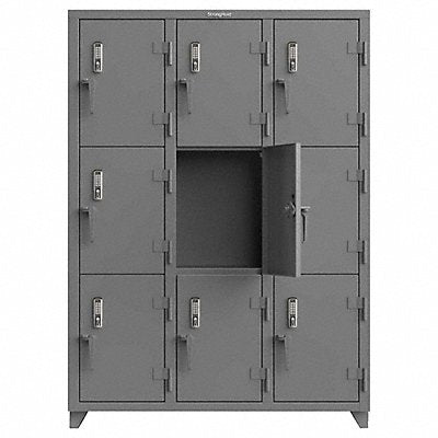 STRONG HOLD 4669D183TEKL Locker 54 W 18 D 75 H Assembled