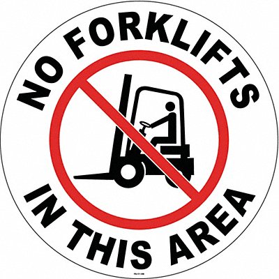 STRANCO INC FS17108 Anti-Slip Floor Sign 17 in x 17 in Vinyl