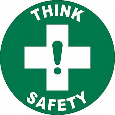 STRANCO INC FS17122 Anti-Slip Floor Sign 17 in x 17 in Vinyl