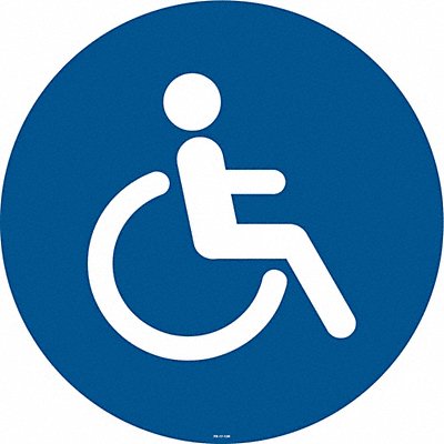 STRANCO INC FS17136 Anti-Slip Floor Sign 17 in x 17 in Vinyl