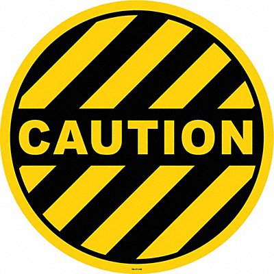 STRANCO INC FS17145 Anti-Slip Floor Sign 17 in x 17 in Vinyl