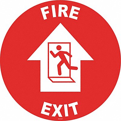 STRANCO INC FS17311 Anti-Slip Floor Sign 17 in x 17 in Vinyl
