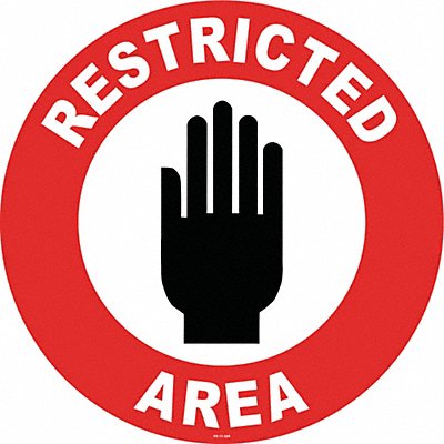 STRANCO INC FS17320 Anti-Slip Floor Sign 17 in x 17 in Vinyl