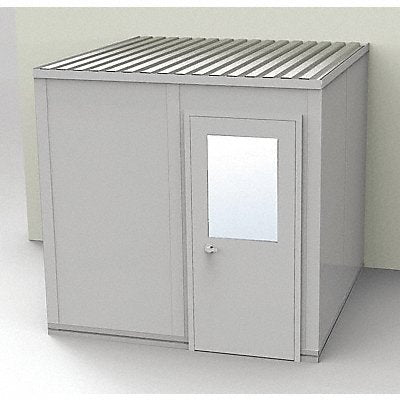 PORTA-FAB GS88G3 Modular In-Plant Office 8 ftx8 ftx8 ft