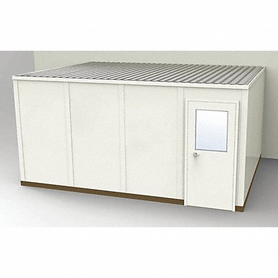 PORTA-FAB GS12163 Modular In-Plant Office 12 ftx8 ftx16 ft