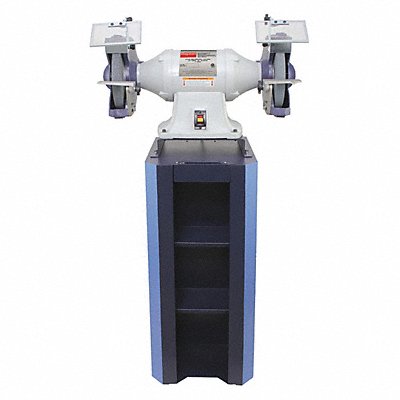 DAYTON 467L30 Bench Grinder w/Stand 10 1-1/2HP