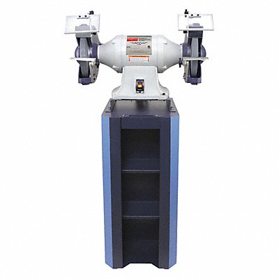 DAYTON 467L64 Bench Grinder w/Stand 10 1-1/2HP