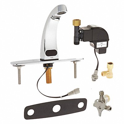 ZURN Z6913XLCP8MV Mid Arc Chrome Zurn AquaSense Cast Brass