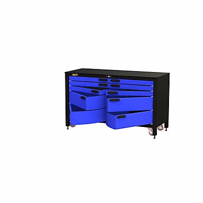 SWIVEL PRO SERIES MAX603510 Rolling Tool Cabinet Blk Ind Prem Duty