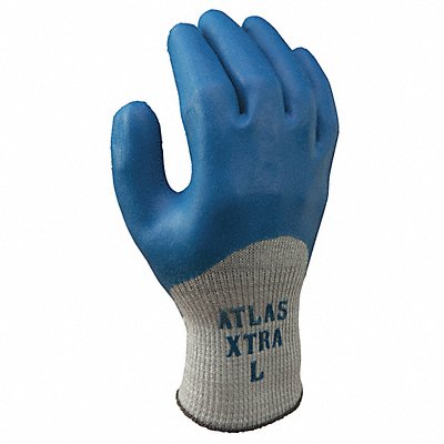 SHOWA 305S07 Coated Gloves Blue/Grey S PR