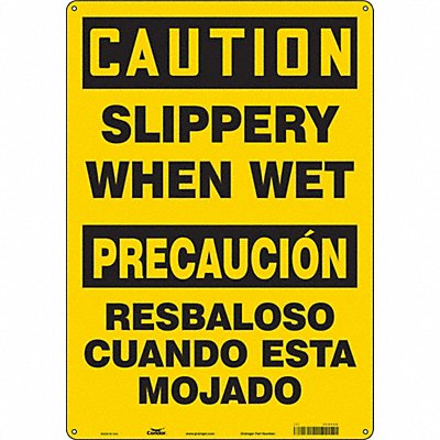 CONDOR 469P06 Safety Sign 20 in x 14 in Aluminum