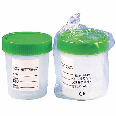GLOBE SCIENTIFIC 5913 Collection Cup 118 mL 72.5 mm H PK100