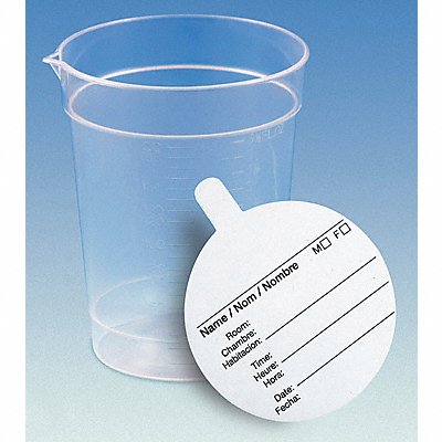 GLOBE SCIENTIFIC 5924 Collection Cup 192 mL 86.1 mm H PK500