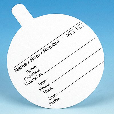 GLOBE SCIENTIFIC 5929 Cap 68 mm Dia White PK500