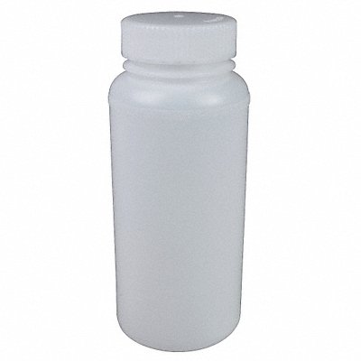 GRAINGER 106259007 Bottle 173 mm H Clear 72 mm Dia PK100