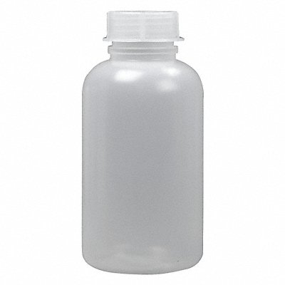 GRAINGER F109062000 Bottle 255 mm H Clear 120 mm Dia PK3