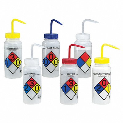 SP SCIENCEWARE F117160050 Wash Bottle 500 mL 53 mm Dia PK6