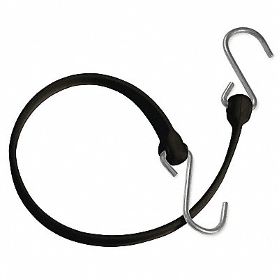 THE BETTER BUNGEE BBS24GBK J4688 S-Hook 1 1/2 W Black