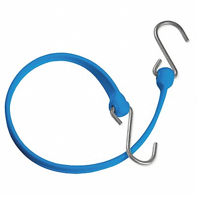 THE BETTER BUNGEE BBS24GBL J4688 S-Hook 1 1/2 W Blue