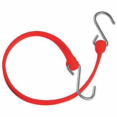 THE BETTER BUNGEE BBS24GR J4688 S-Hook 1 1/2 W Red