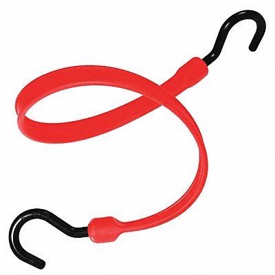 THE BETTER BUNGEE BBS12NR J4683 J-Hook 1 1/2 W Red