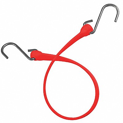 THE BETTER BUNGEE BBS12SR J4684 S-Hook 1 1/2 W Red