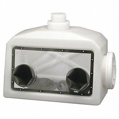 SP SCIENCEWARE H500282001 Glovebox 13 L x 27 W x 22 In