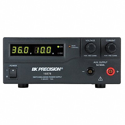 B K PRECISION 1687B Switching DC Power Supply 36V 10A