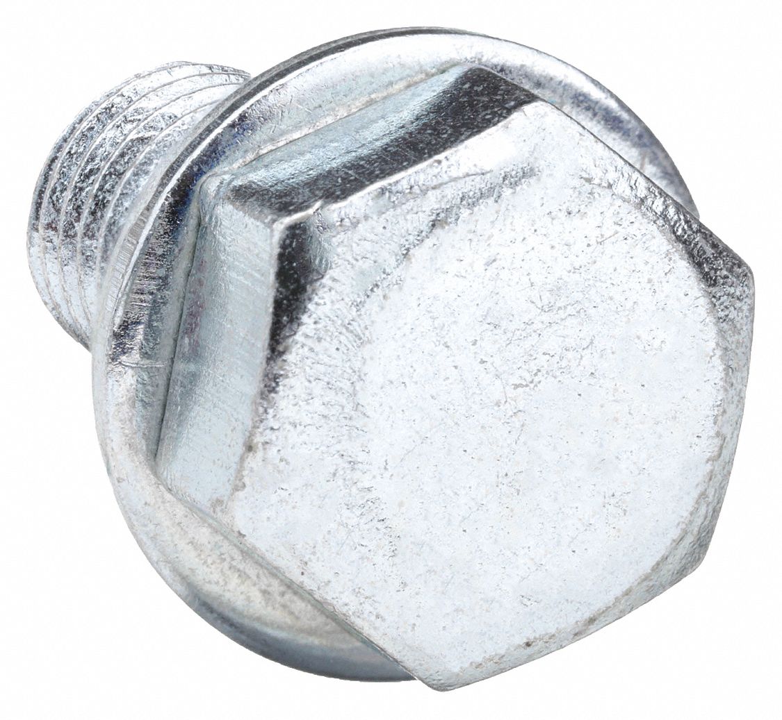 GRAINGER MH6EABOLTG Bolt 1/2-13 Thread 1in Long PK 6