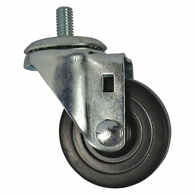 GRAINGER MH3TNZ801G Swivel Castor Rubber 3 In