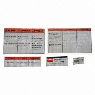 DAYTON MH5PKH2LKG Label Kit