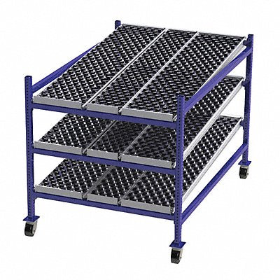 UNEX FLOW CELL FCM99SW48723 Gravity Flow Rack 72inx54inx48in 12ga