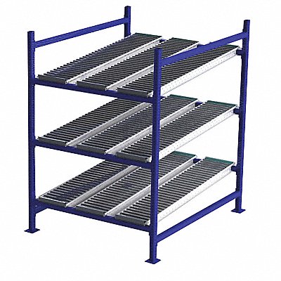 UNEX FLOW CELL FC99SR48603S Gravity Flow Rack 60inx72inx48in #shlv 3
