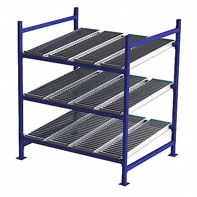 UNEX FLOW CELL FC99SR60483S Gravity Flow Rack 48inx72inx60in #shlv 3