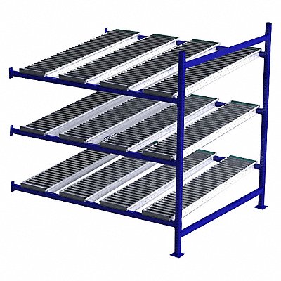 UNEX FLOW CELL FC99SR72603A Gravity Flow Rack 60inx72inx72in #shlv 3