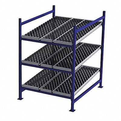 UNEX FLOW CELL FC99SW48603S Gravity Flow Rack 60inx72inx48in #shlv 3