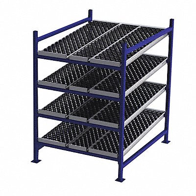 UNEX FLOW CELL FC99SW48604S Gravity Flow Rack 60inx72inx48in #shlv 4
