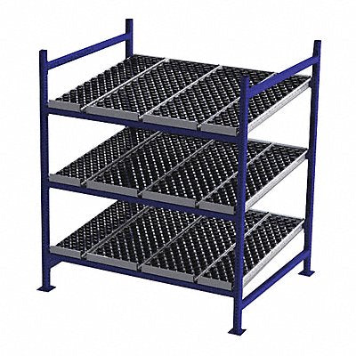 UNEX FLOW CELL FC99SW60483S Gravity Flow Rack 48inx72inx60in #shlv 3