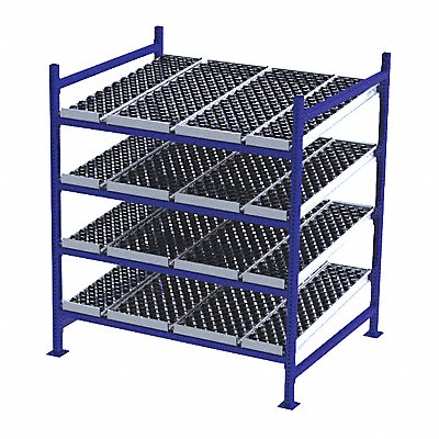 UNEX FLOW CELL FC99SW60484S Gravity Flow Rack 48inx72inx60in #shlv 4