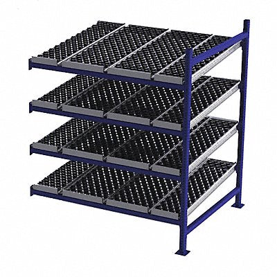UNEX FLOW CELL FC99SW60484A Gravity Flow Rack 48inx72inx60in #shlv 4