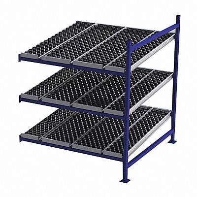 UNEX FLOW CELL FC99SW60603A Gravity Flow Rack 60inx72inx60in #shlv 3