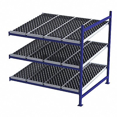 UNEX FLOW CELL FC99SW72603A Gravity Flow Rack 60inx72inx72in #shlv 3