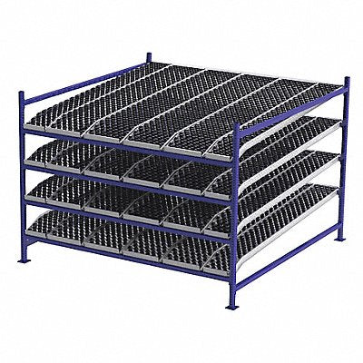 UNEX FLOW CELL FC99SKW96964S Gravity Flow Rack 96inx72inx96in #shlv 4