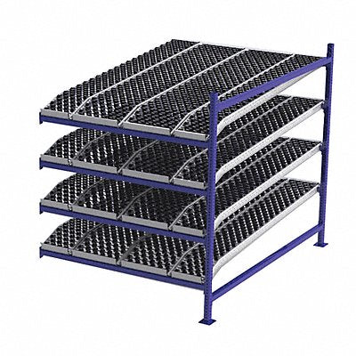 UNEX FLOW CELL FC99SKW60844A Gravity Flow Rack 84inx72inx60in #shlv 4