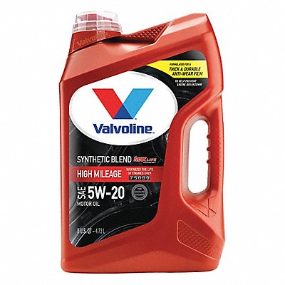 VALVOLINE 881162 Engine Oil 5W-20 Synthetic Blend 5qt
