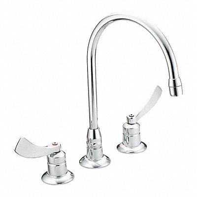 MOEN 8225smf15 Gooseneck Chrome Moen M-Dura Brass