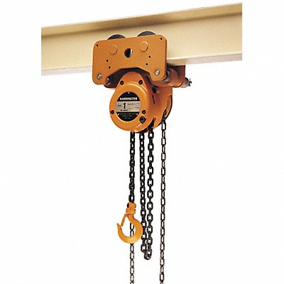 HARRINGTON GNTH01510 Hoist/Trolley 3000lb 10ftLift