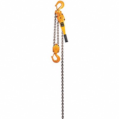 HARRINGTON LB0505 Lever Chain Hoist 10 000 lb 5 ft Lift